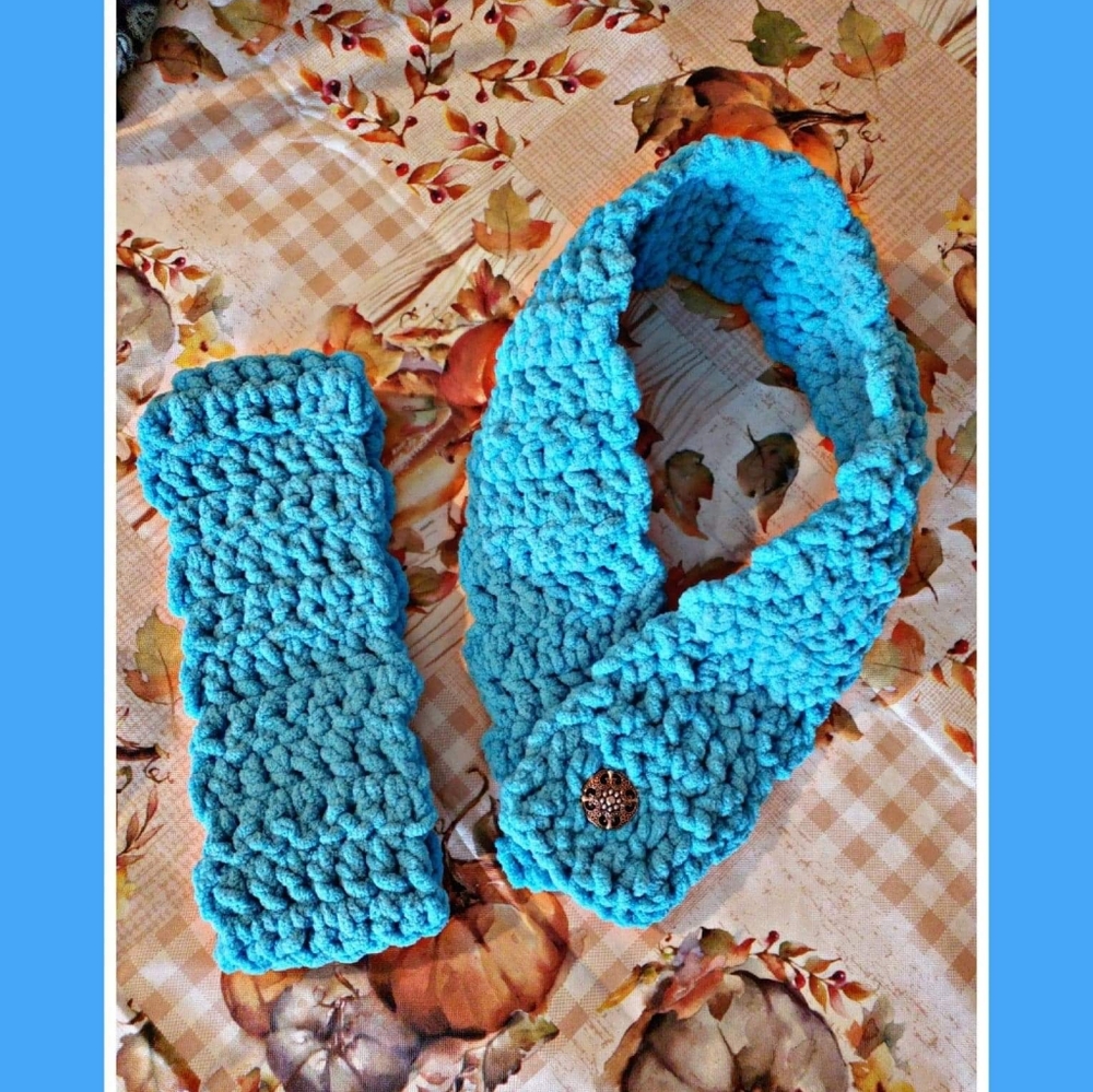 Head Band & Infinity Scarf Set